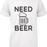 Matching Daddy and baby T-Shirts Need Beer and Milk Image 2