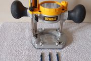DeWalt Router Base &amp; Router Bits (New)
