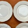 4 Side Plates, Vintage Dinnerware by Thun, Czechoslovakia Image 3