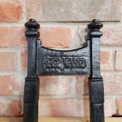 Boot Scraper H Shaped Cast Iron H47