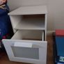 2 x bedside lockers / 2 x  mirrored cabinet  2 x wall storage unit Image 5