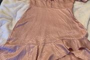 River Island Blush Satin effect dress Price Drop