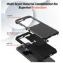 ELESNOW Case for Samsung Galaxy Z Flip 6, with Hinge Protection Samsung Z Flip 6 Phone Case Dual Layer Hard PC & Soft TPU Shockproof Full Protective Cover Image 3