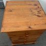 pine bedside locker Image 2