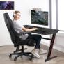 _Large Gaming Table Table Desk for PC Computer Ergonomic Gaming Desk Carbon Fiber Gamer Table 120 x 60 cm Image 2