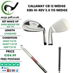 Callaway CB 12 Wedge Sw 54 Degree.14 / KBS Hi-Rev 3.0 115 Wedge
