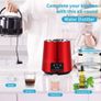 Water Distiller, 1 L/H, 4L Distilled Water Maker with 0-99 H Timing, 750W Countertop Water Purifier with Dual Temp Display Image 3