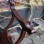 A pair of savonarola chairs Image 5