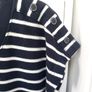 Barbour Navy/Off White Cotton Dress UK 10 Image 4
