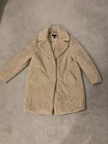 new look coat teddy bear