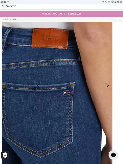 Tommy Hilfiger - Harlem High Rise Skinny Jeans - Blue - W27 L30 - RRP 100