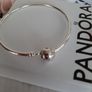 New genuine pandora silver bangle S/M/L Image 3