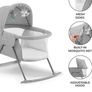 Kinderkraft Baby Crib / Travel Cot (Like New) Image 2
