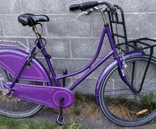 Vintage city bike