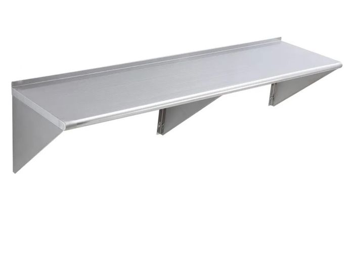 Stainless shelf x2