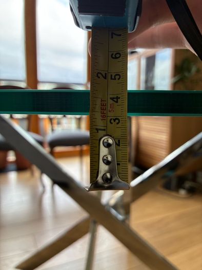 Large Glass Table