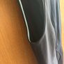 Diane Von Furstenberg navy knee length shift dress with satin detailing, size 4 (UK 8) Image 4