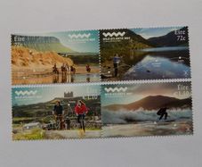 Irish stamp set 2016.Wild Atlantic Way.MNH.