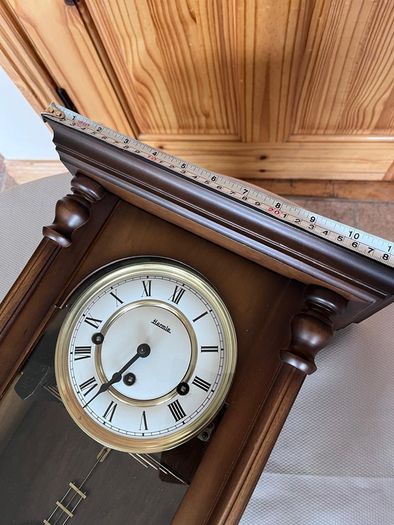 vintage wall clock Hermle Germany , not working