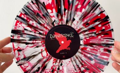 Evanescence - Sanctuary limited edition liquid filled vinyl LP