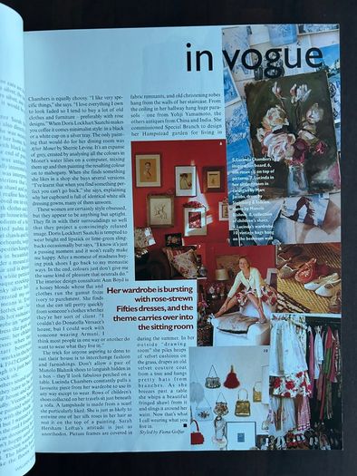 British Vogue Magazines 1996 Priced Individually
