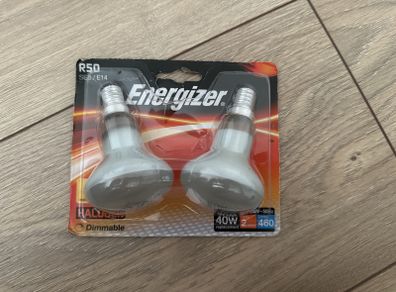 Energizer Lightbulbs R50 SES/E14