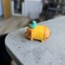 Disney Tsum Tsum Gus 1 inch Vinyl Mini Figure Cinderella Mouse Green Hat Image 7