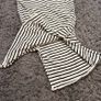 Striped Maternity Dress Image 6