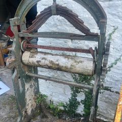 Antique clothes mangler