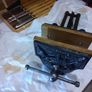1930s record 52 1/2 wood vice Image 4