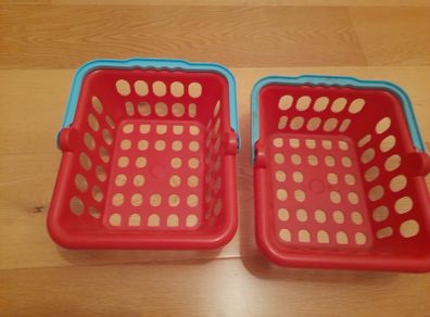 Toy shopping baskets  x2 from Early Learning Centre