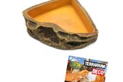 Reptile Nova Terrarium Ornament Bowl CORNER-R