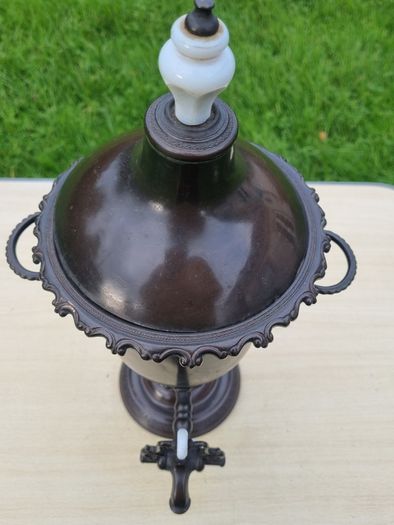A nineteenth-century samovar (bamberka / urn for tea and hot water)