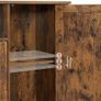 Sideboard Kitchen Cabinet Storage Cabinet with 3 Doors for Living Room Kitchen Dining Room 110 x 33 x 75 cm Image 3