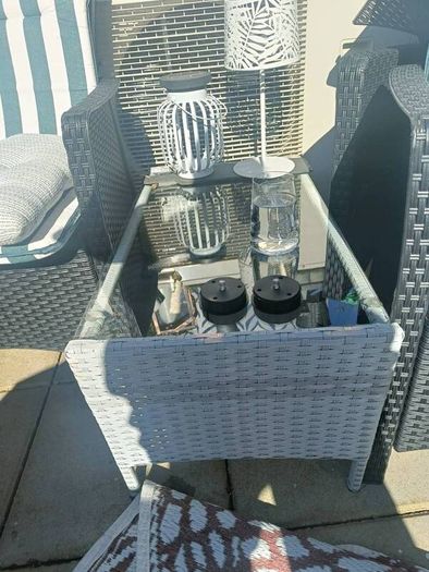 Small outdoor corner sofa