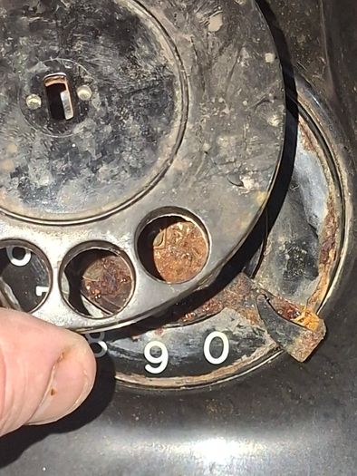 2 Black Metal Rotary Dial Telephones for parts or repair, 1930s rotary sets, Postage available or Collection