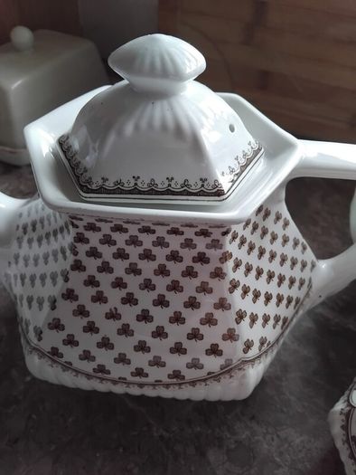 A Vintage Adams.tea Pot. Coffee Pot And Milk Jug