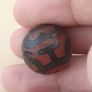 Vintage Carnelian Agate Treasure Vase Pattern Bead Amulet Image 9