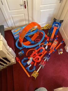hot wheels: mega set bundle includes 7 HotWheels sets