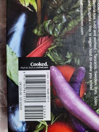 Vegan cooking book