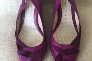 WEDGES - (NEW) Lulu Guinness Raphaella Wedge Sandals. Size 5