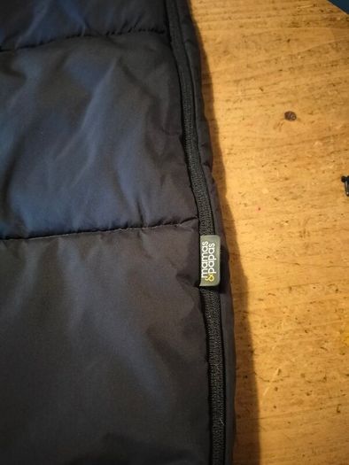 Mamas & Papas black Footmuff,  "Cosy Toes".