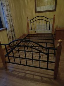 Small double bed