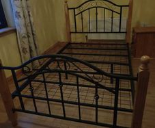 Small double bed