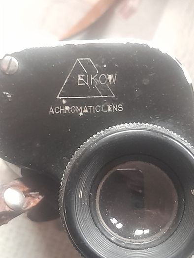 Old Pair of Eikow Air Port 12x50 Field Binoculars with Case,