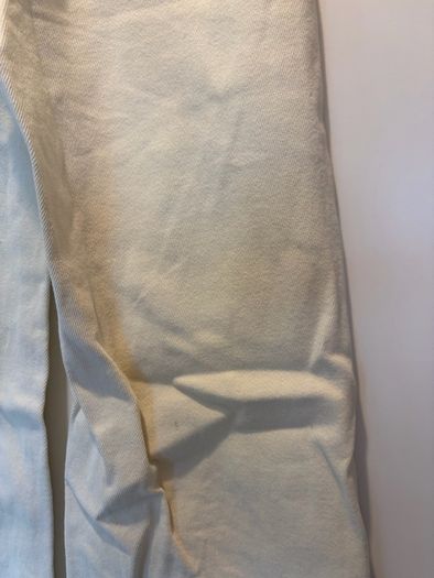 Leigh Tucker Willow Girls Cream/Lemon Wide Leg Jeans (7-8 Years)