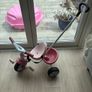 Smoby Childrens Tricycle with Push Handle Image 2