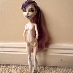 Monster High Doll Spectra Vondergeist Dot Dead Gorgeous Glue Dirty Hair Used Please see photos