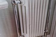 Hand-crafted luxury heated towel rail.