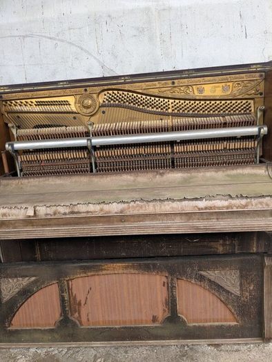 old piano